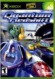 Box cover for Quantum Redshift on the Microsoft Xbox.