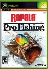 Box cover for Rapala Pro Fishing on the Microsoft Xbox.