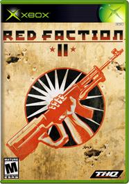 Box cover for Red Faction 2 on the Microsoft Xbox.