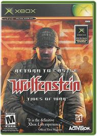 Box cover for Return to Castle Wolfenstein: Tides of War on the Microsoft Xbox.