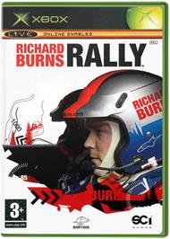 Box cover for Richard Burns Rally on the Microsoft Xbox.