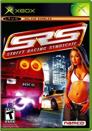 Box cover for SRS: Street Racing Syndicate on the Microsoft Xbox.