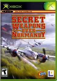 Box cover for Secret Weapons Over Normandy on the Microsoft Xbox.