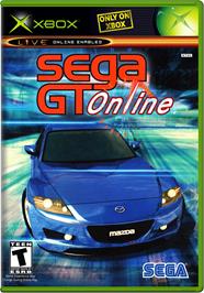 Box cover for Sega GT Online on the Microsoft Xbox.