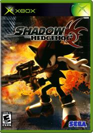Box cover for Shadow the Hedgehog on the Microsoft Xbox.