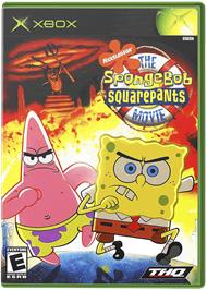 Box cover for SpongeBob SquarePants: The Movie on the Microsoft Xbox.
