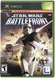 Box cover for Star Wars: Battlefront on the Microsoft Xbox.