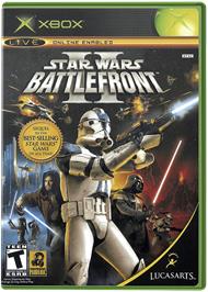 Box cover for Star Wars: Battlefront 2 on the Microsoft Xbox.