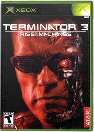 Box cover for Terminator 3: Rise of the Machines on the Microsoft Xbox.