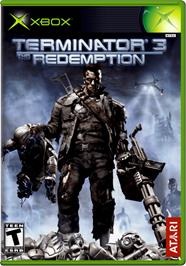 Box cover for Terminator 3: The Redemption on the Microsoft Xbox.