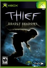 Box cover for Thief: Deadly Shadows on the Microsoft Xbox.