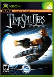 Box cover for TimeSplitters: Future Perfect on the Microsoft Xbox.