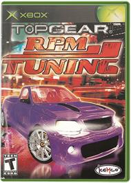 Box cover for Top Gear RPM Tuning on the Microsoft Xbox.