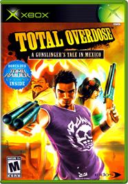 Box cover for Total Overdose: A Gunslinger's Tale in Mexico on the Microsoft Xbox.