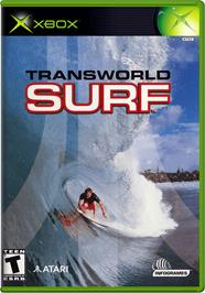 Box cover for TransWorld SURF on the Microsoft Xbox.