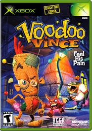 Box cover for Voodoo Vince on the Microsoft Xbox.