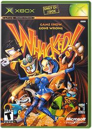 Box cover for Whacked on the Microsoft Xbox.