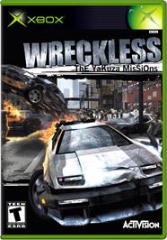 Box cover for Wreckless: The Yakuza Missions on the Microsoft Xbox.