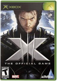 Box cover for X-Men: The Official Game on the Microsoft Xbox.