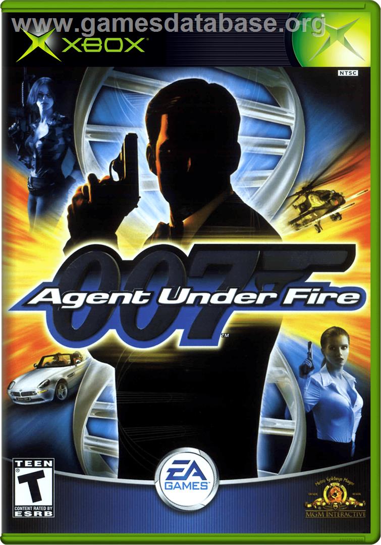 007: Agent Under Fire - Microsoft Xbox - Artwork - Box