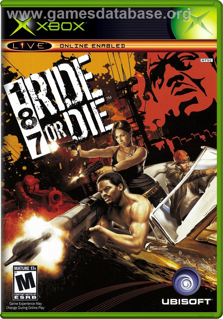187: Ride or Die - Microsoft Xbox - Artwork - Box