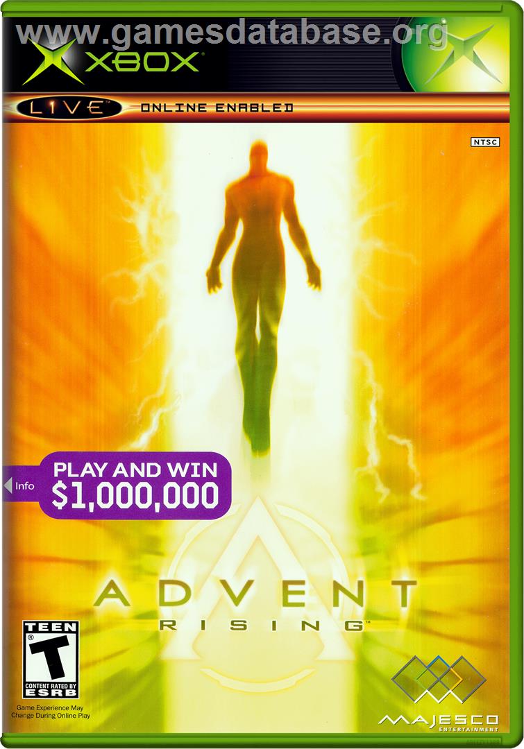 Advent Rising - Microsoft Xbox - Artwork - Box
