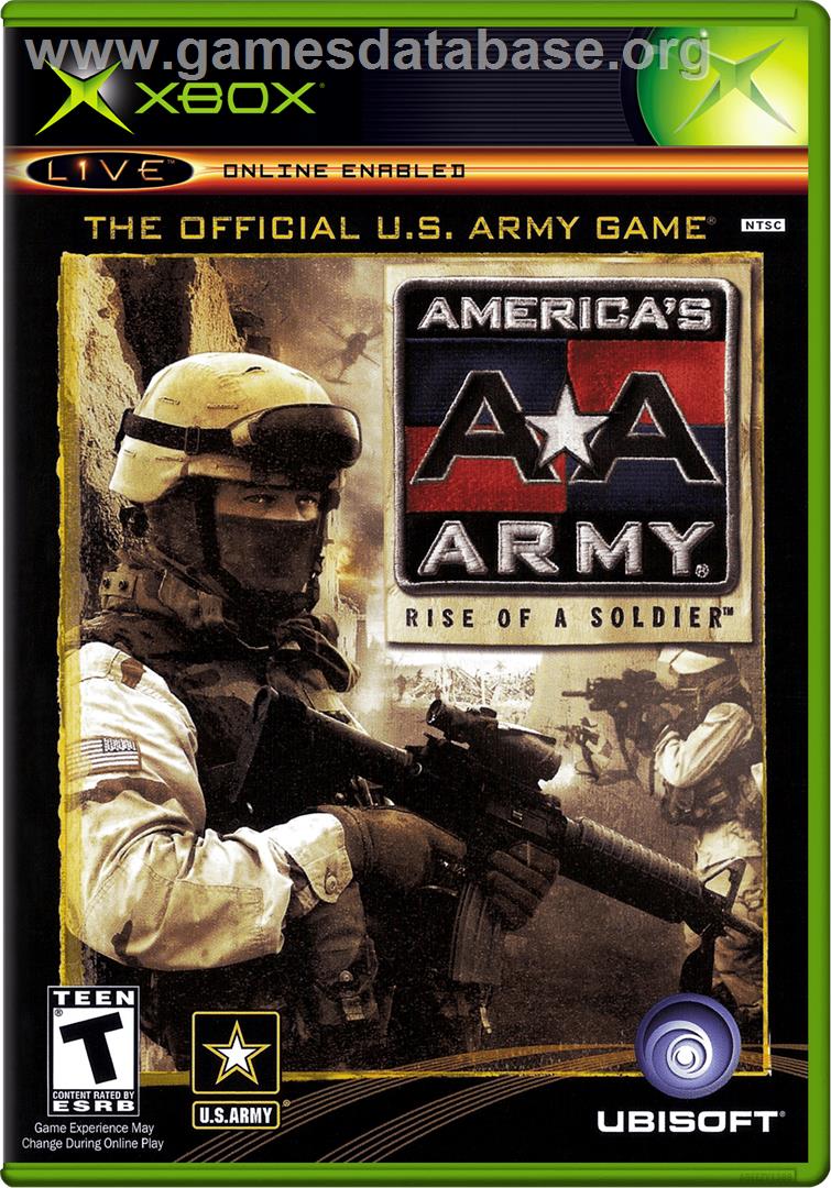 America's Army: Rise of a Soldier - Microsoft Xbox - Artwork - Box