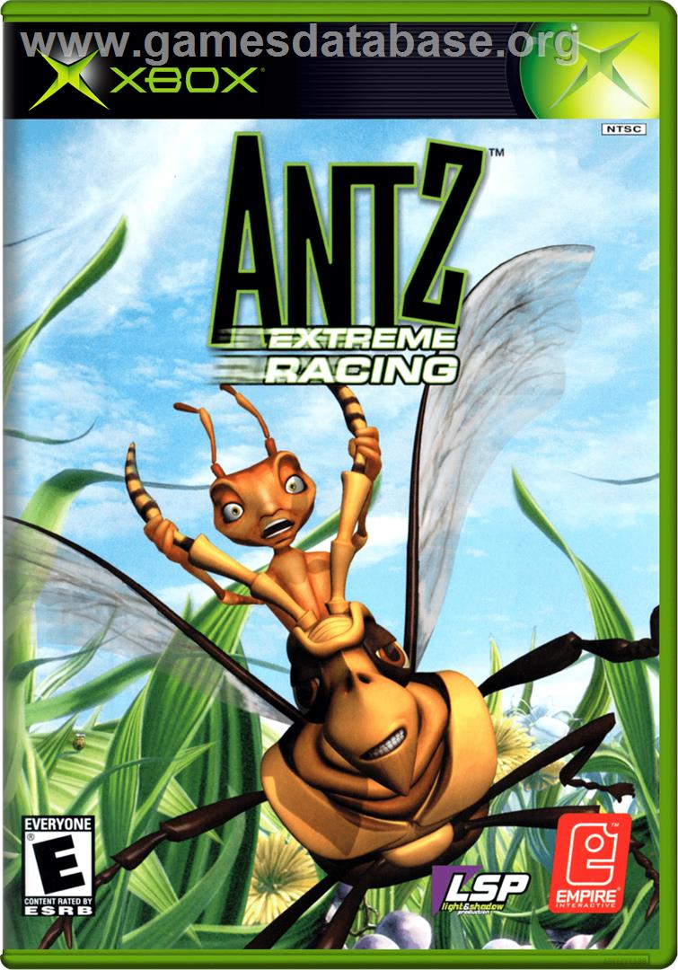 Antz Extreme Racing - Microsoft Xbox - Artwork - Box
