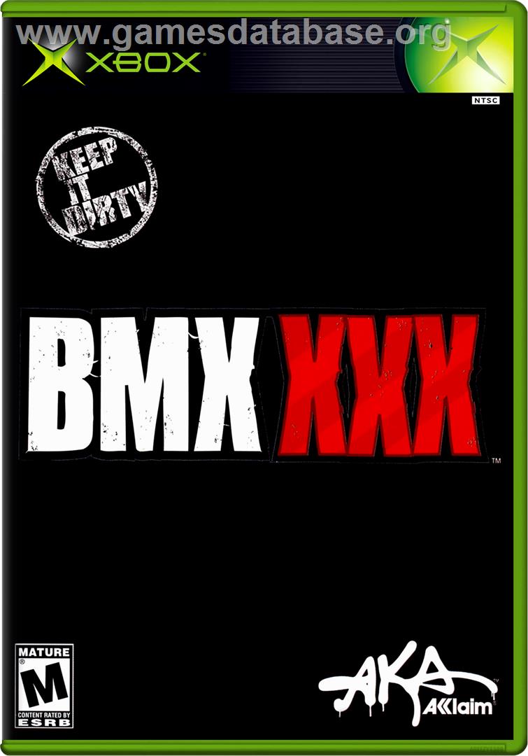 BMX XXX - Microsoft Xbox - Artwork - Box
