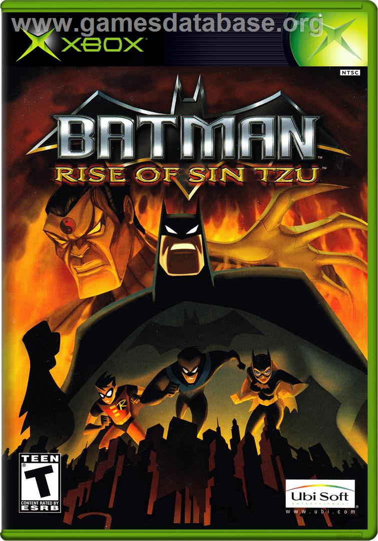 Batman: Rise of Sin Tzu - Microsoft Xbox - Artwork - Box