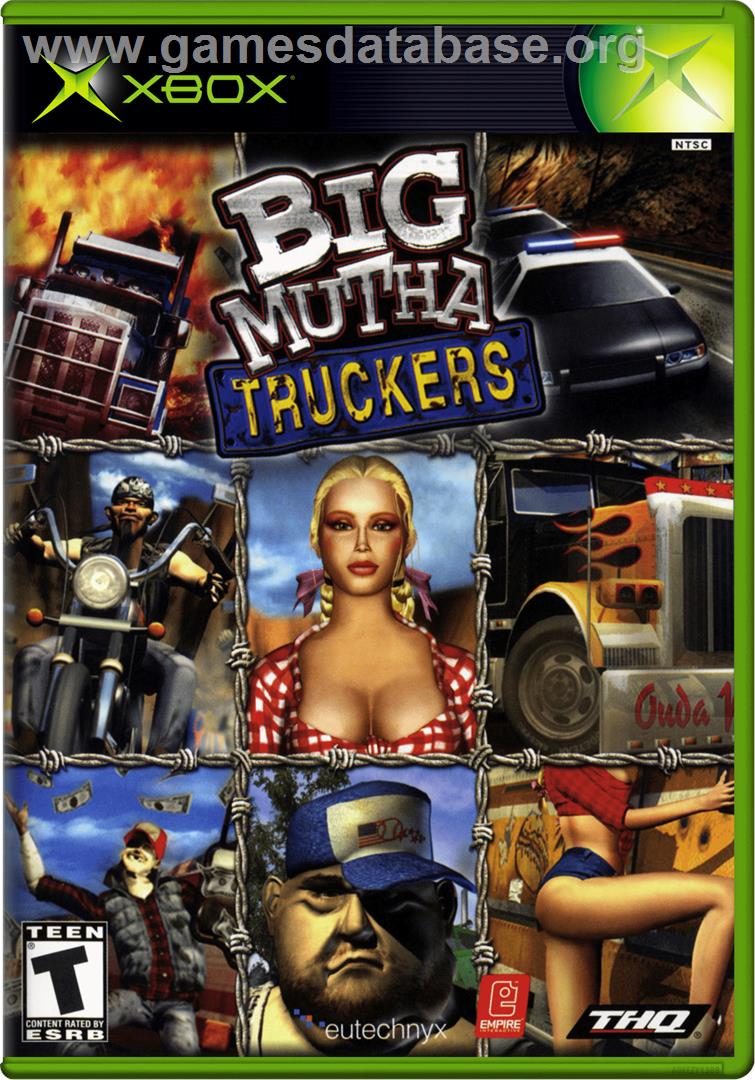 Big Mutha Truckers - Microsoft Xbox - Artwork - Box