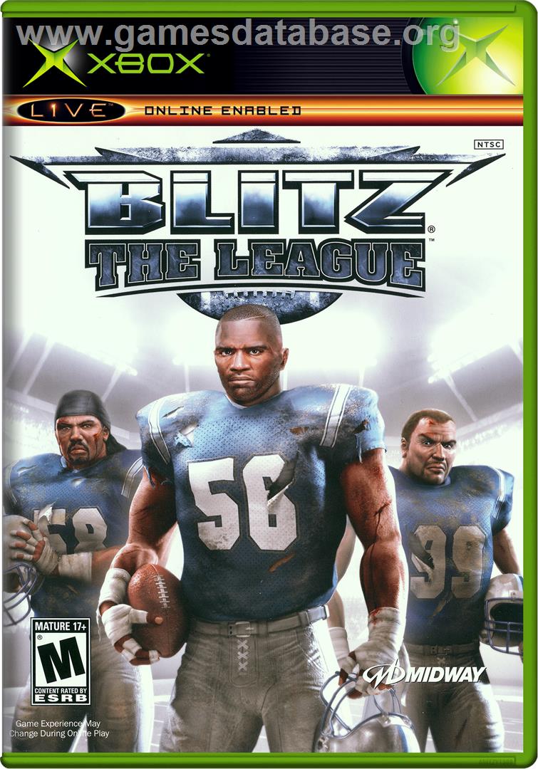 Blitz: The League - Microsoft Xbox - Artwork - Box