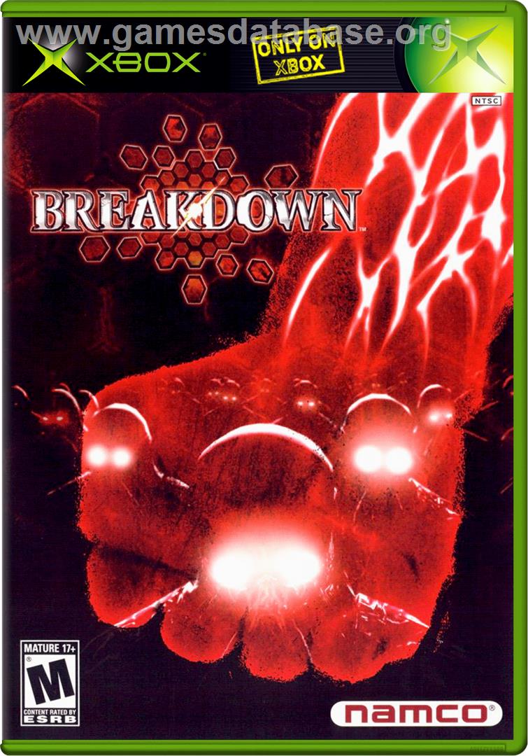 Break Down - Microsoft Xbox - Artwork - Box
