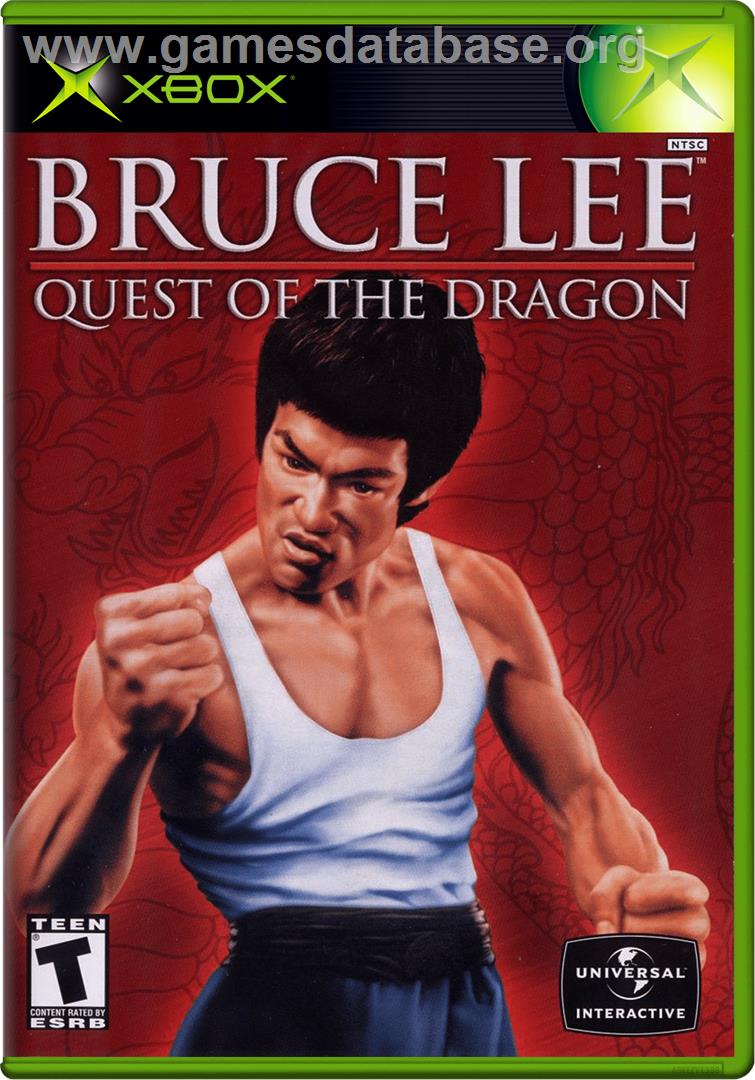 Bruce Lee: Quest of the Dragon - Microsoft Xbox - Artwork - Box