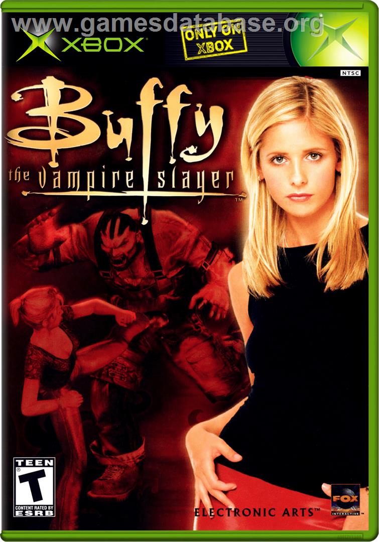 Buffy the Vampire Slayer - Microsoft Xbox - Artwork - Box