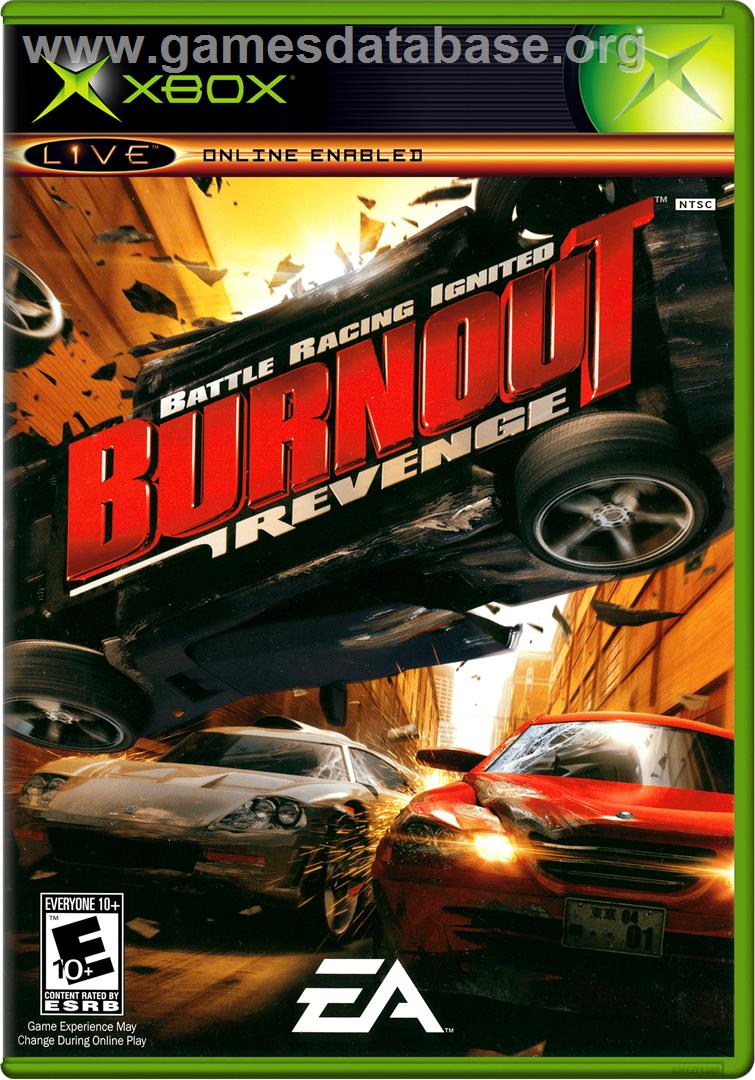 Burnout Revenge - Microsoft Xbox - Artwork - Box