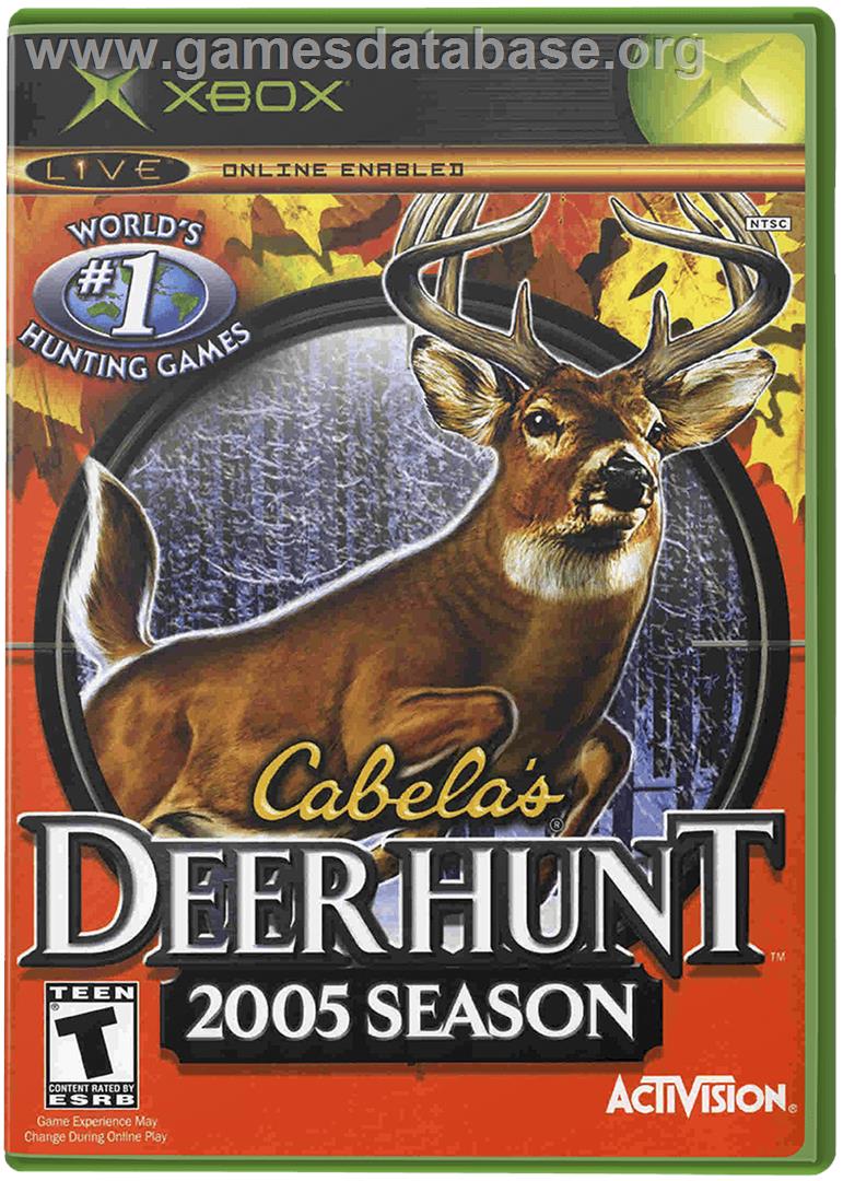 Cabela's Deer Hunt: 2005 Season - Microsoft Xbox - Artwork - Box