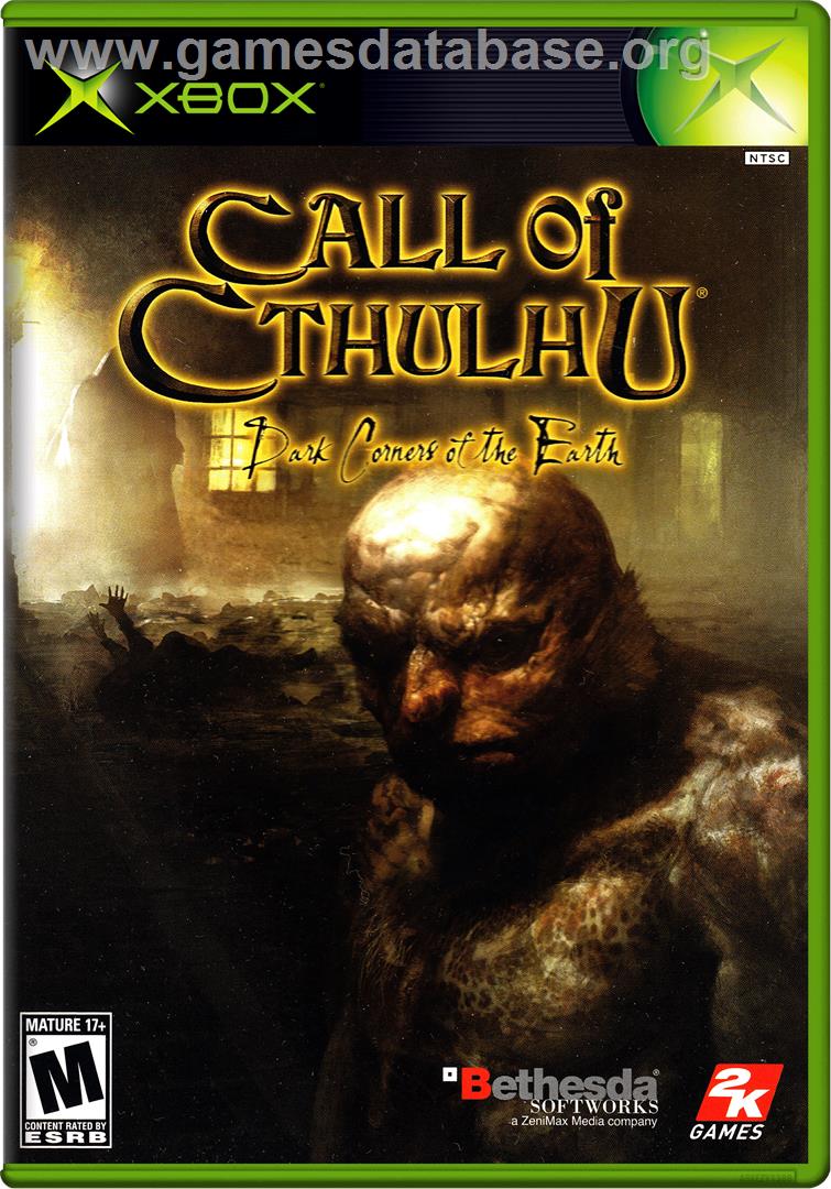 Call of Cthulhu: Dark Corners of the Earth - Microsoft Xbox - Artwork - Box