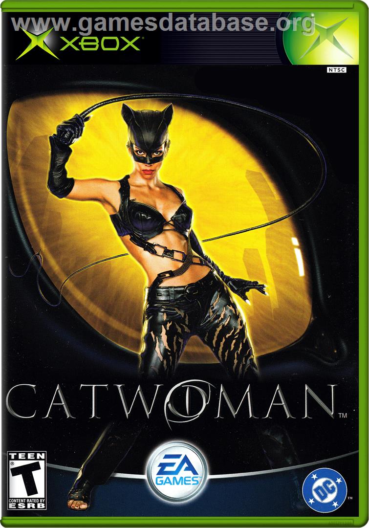 Catwoman - Microsoft Xbox - Artwork - Box