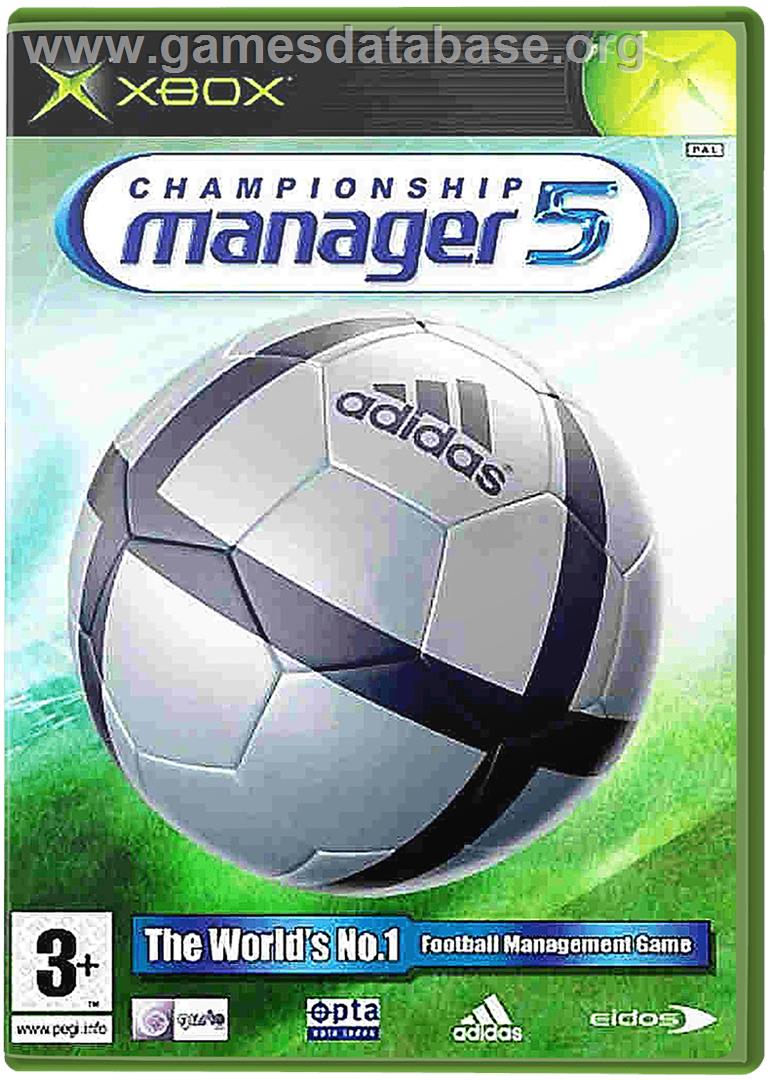 Championship Manager 5 - Microsoft Xbox - Artwork - Box