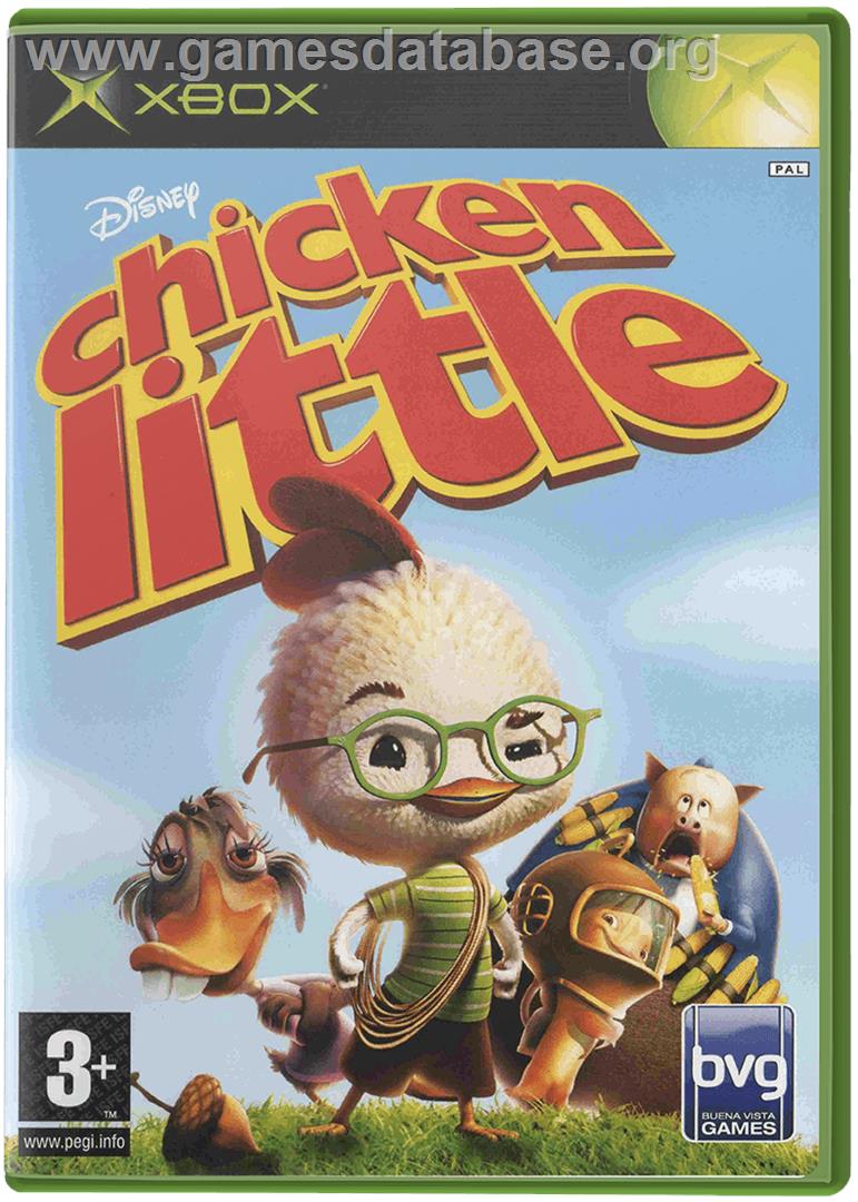 Chicken Little - Microsoft Xbox - Artwork - Box