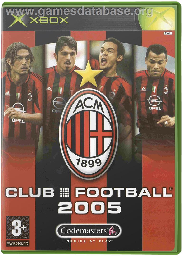 Club Football 2005 - Microsoft Xbox - Artwork - Box