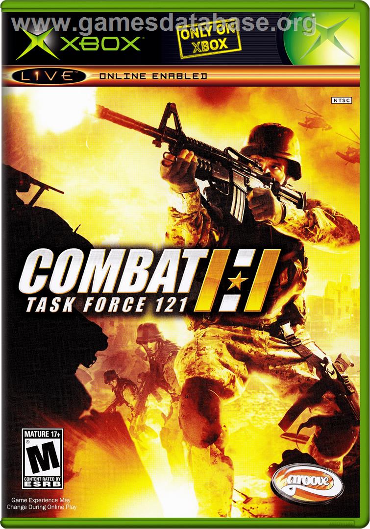 Combat: Task Force 121 - Microsoft Xbox - Artwork - Box