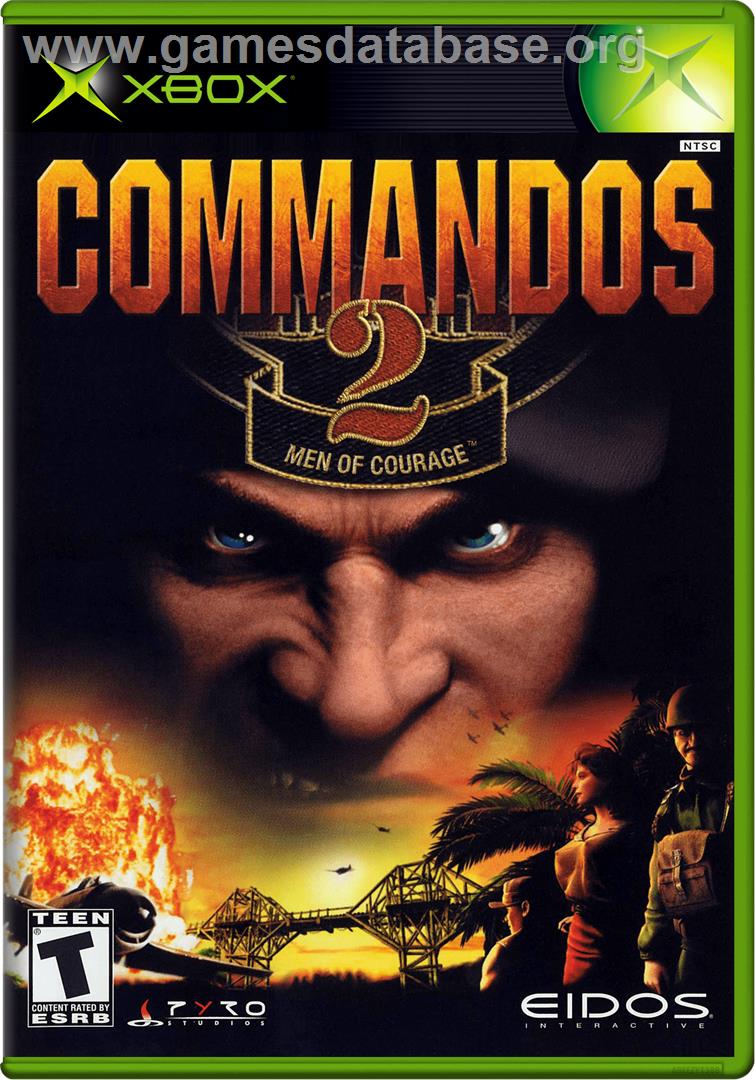 Commandos 2: Men of Courage - Microsoft Xbox - Artwork - Box