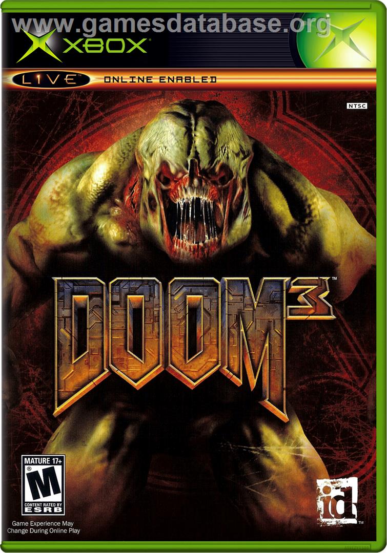 DOOM³ (Limited Collector's Edition) - Microsoft Xbox - Artwork - Box