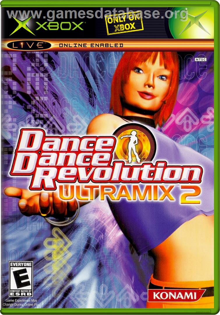 Dance Dance Revolution Ultramix 2 - Microsoft Xbox - Artwork - Box