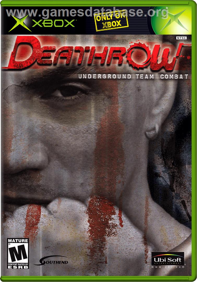 Death Row - Microsoft Xbox - Artwork - Box