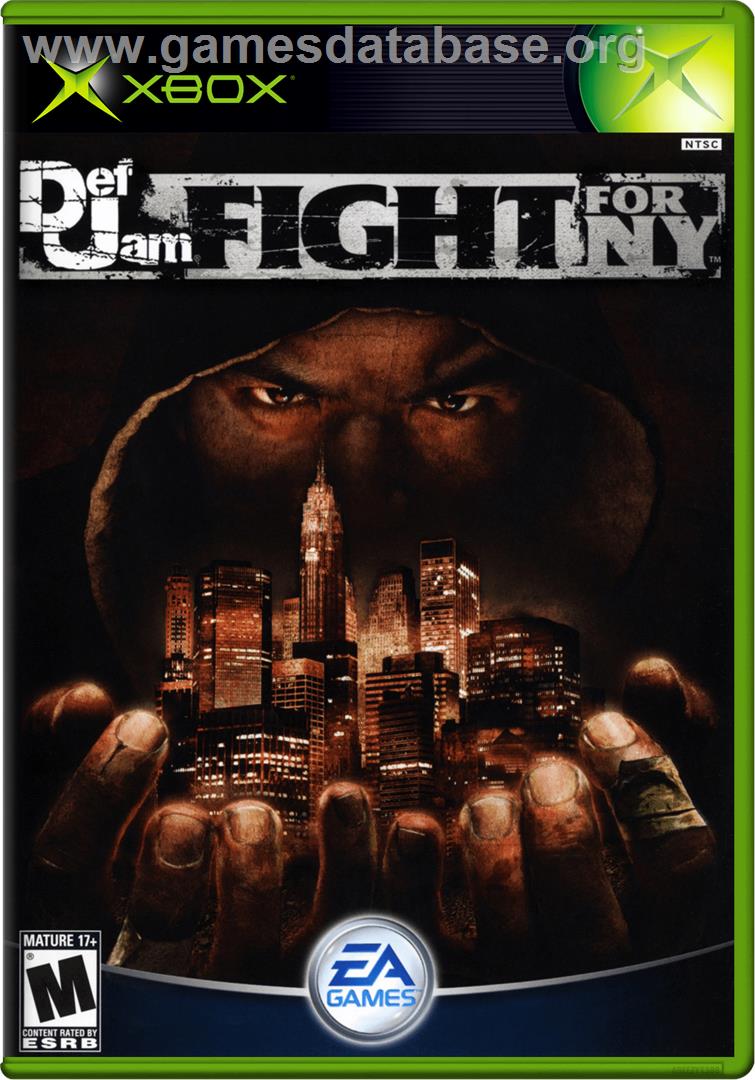 Def Jam: Fight for NY - Microsoft Xbox - Artwork - Box