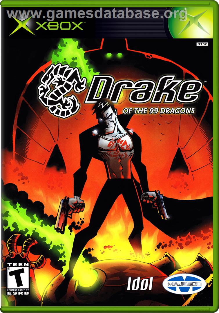 Drake of the 99 Dragons - Microsoft Xbox - Artwork - Box