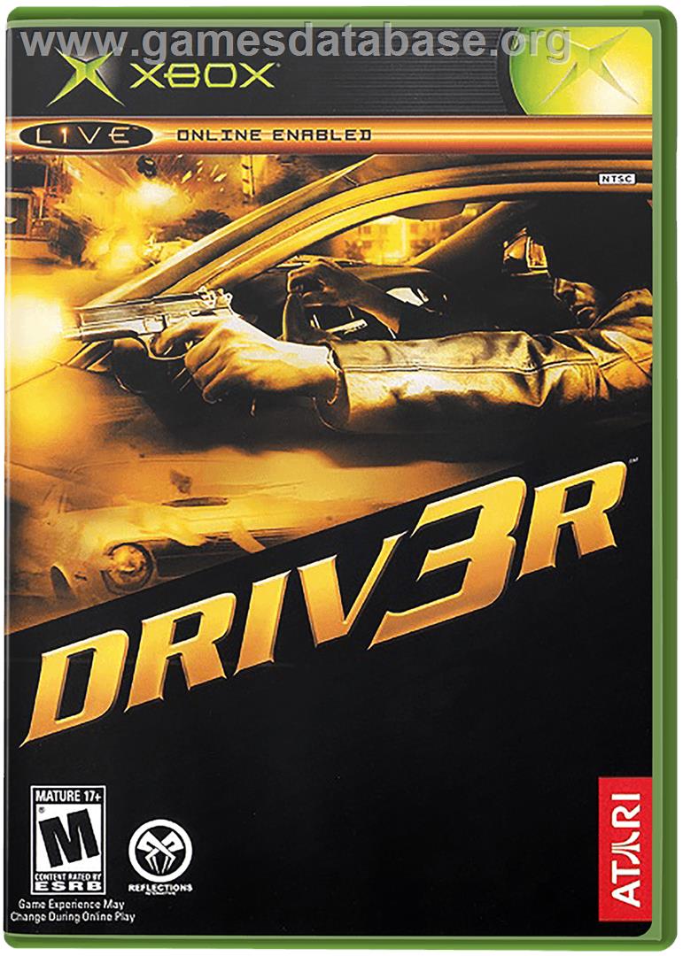 Driv3r - Microsoft Xbox - Artwork - Box